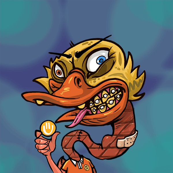 Crazy duck
